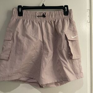 Nike Womens high-rise cargo shorts
